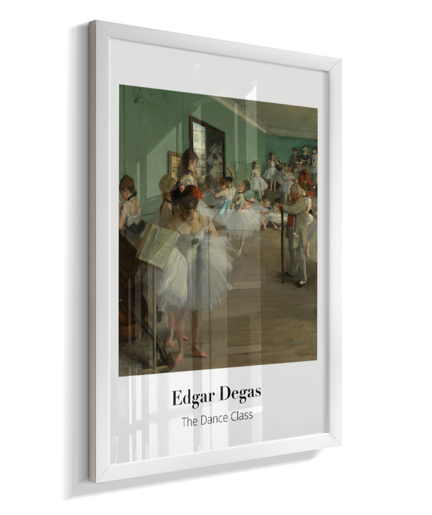 The Dance Class - Edgar Degas - French - 1874