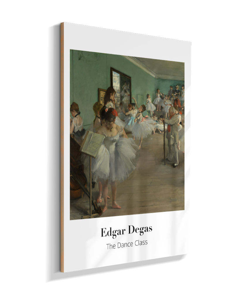 The Dance Class - Edgar Degas - French - 1874