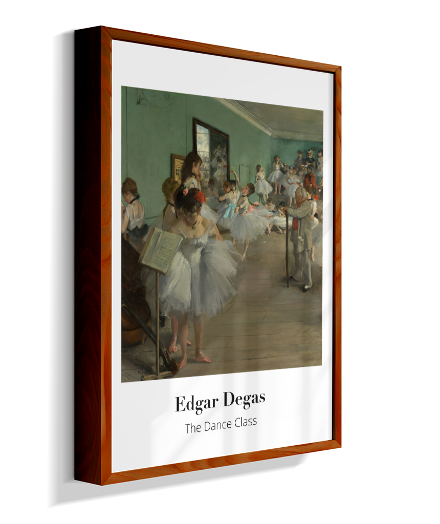 The Dance Class - Edgar Degas - French - 1874
