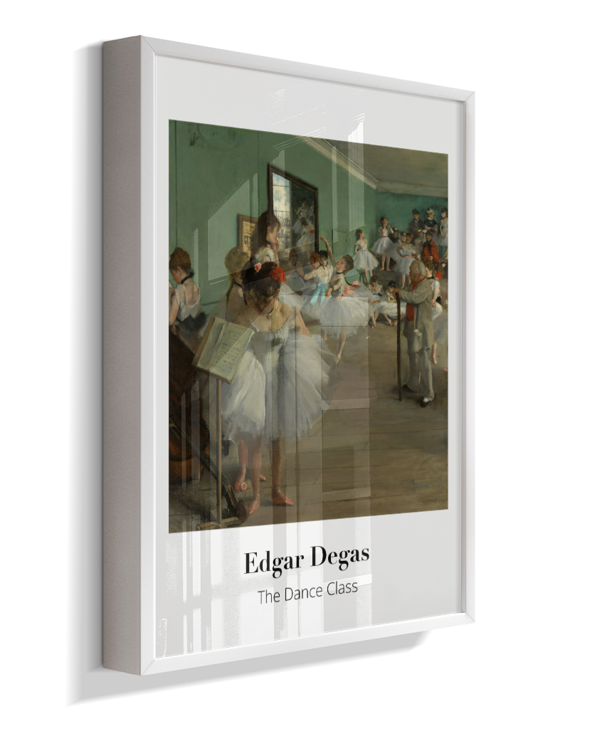 The Dance Class - Edgar Degas - French - 1874