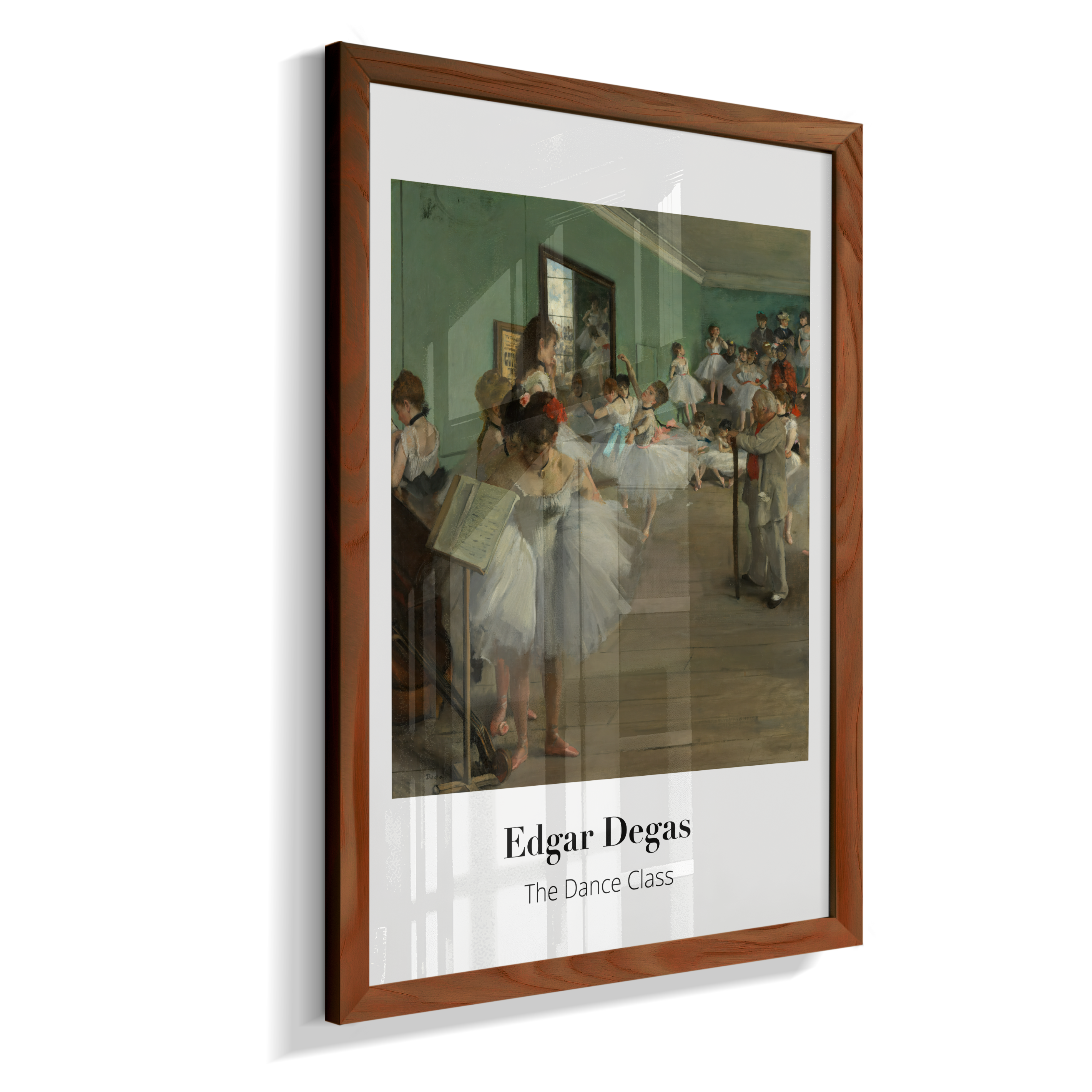 The Dance Class - Edgar Degas - French - 1874