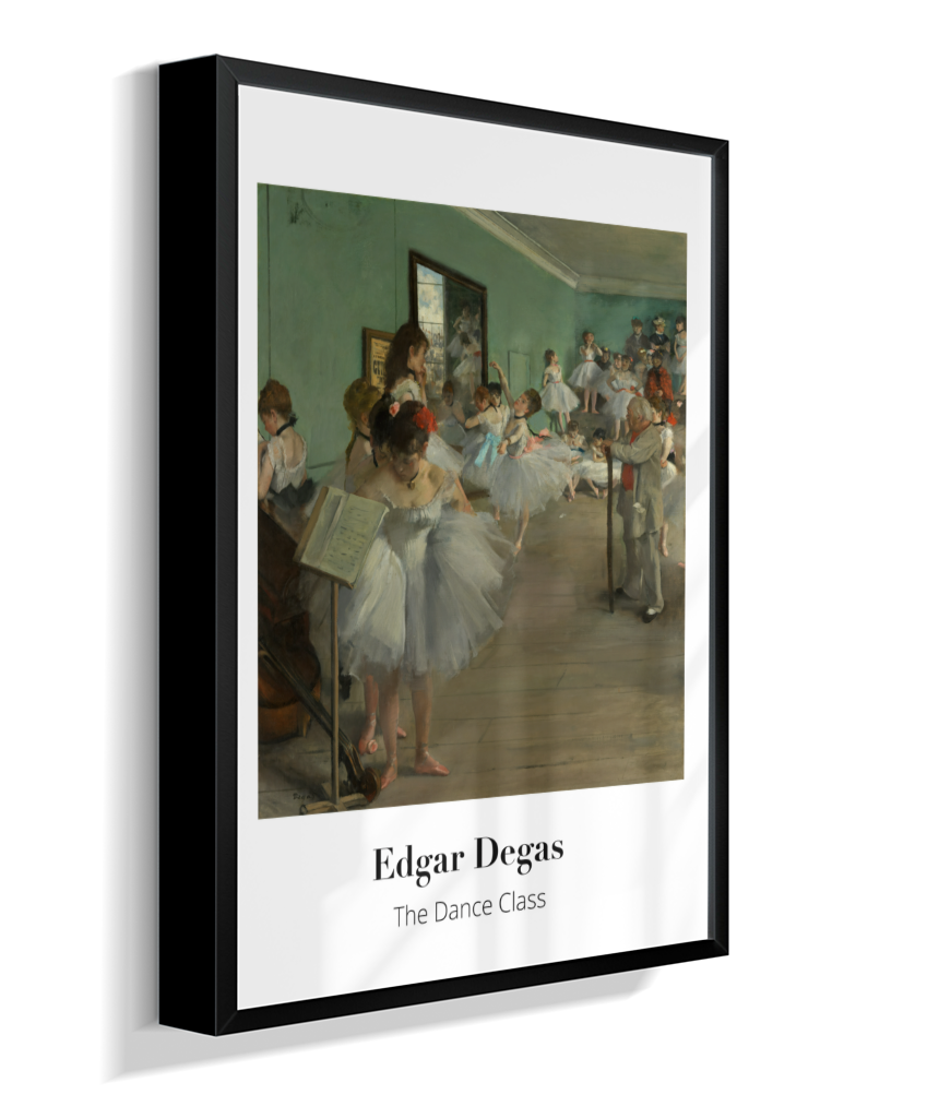 The Dance Class - Edgar Degas - French - 1874