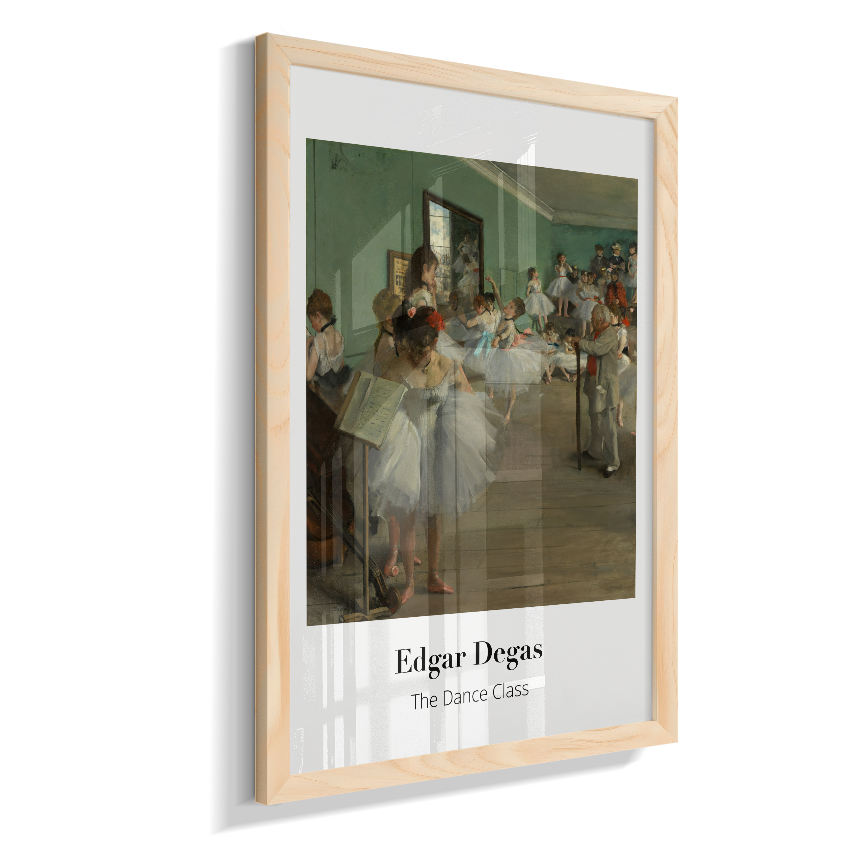 The Dance Class - Edgar Degas - French - 1874