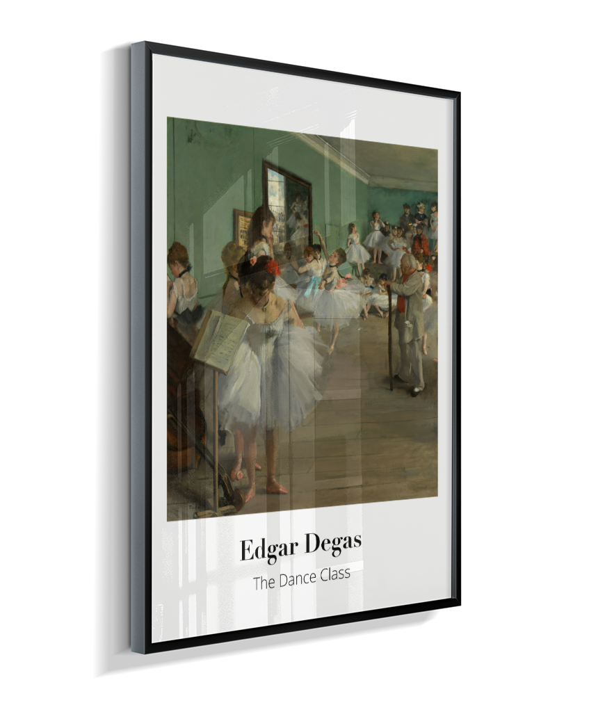 The Dance Class - Edgar Degas - French - 1874