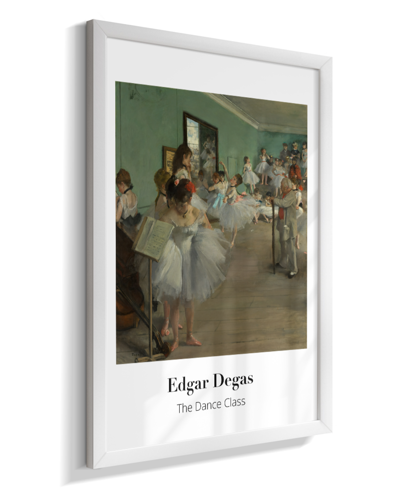 The Dance Class - Edgar Degas - French - 1874