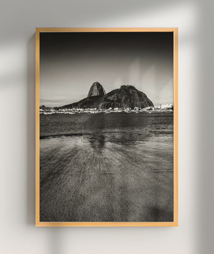 Pão de Açucar - Visto da praia de Botafogo